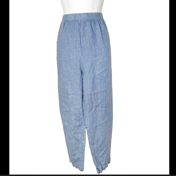 Hot Cotton Pants & Jumpsuits Hot Cotton Linen Pants Size Large Poshmark
